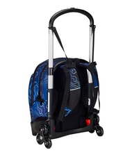SEVEN MAPSET BOY Mochila con carrito de 3 ruedas, desmontable Bluedeep - Mochilas con ruedas - 8