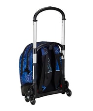 SEVEN MAPSET BOY Mochila con carrito de 3 ruedas, desmontable Bluedeep - Mochilas con ruedas - 10