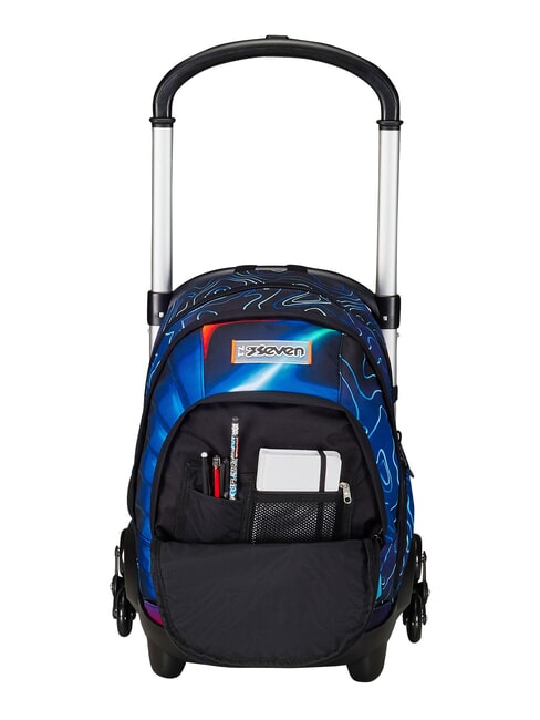 MAPSET BOY Mochila con carrito de 3 ruedas, desmontable Bluedeep - Mochilas con ruedas