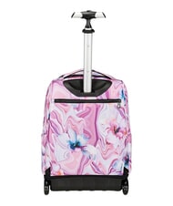INVICTA FANTASY GRS Mochila con carrito de 2 ruedas, fija flor de marmol - Mochilas con ruedas - 3