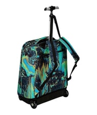 INVICTA FANTASY GRS Mochila con carrito de 2 ruedas, fija azul digital - Mochilas con ruedas - 5