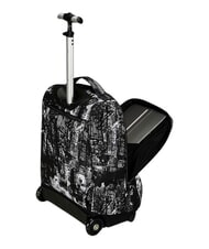 INVICTA FANTASY GRS Mochila con carrito de 2 ruedas, fija ciudad negra - Mochilas con ruedas - 6