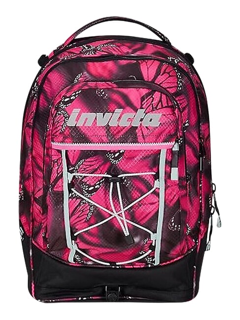 PLUS GRS FANTASY Mochila con ruedas desmontable mariposas macro - Mochilas con ruedas