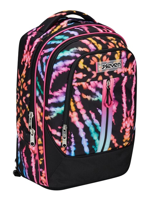 MULTI-SHADE GIRL Mochila con carrito de 2 ruedas desmontable negro - Mochilas con ruedas