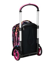 SEVEN MULTI-SHADE GIRL Mochila con carrito de 2 ruedas desmontable negro - Mochilas con ruedas - 6