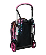 SEVEN MULTI-SHADE GIRL Mochila con carrito de 2 ruedas desmontable negro - Mochilas con ruedas - 7
