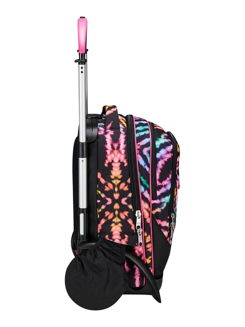 MULTI-SHADE GIRL Mochila con carrito de 2 ruedas desmontable negro - Mochilas con ruedas