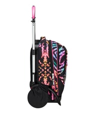 SEVEN MULTI-SHADE GIRL Mochila con carrito de 2 ruedas desmontable negro - Mochilas con ruedas - 8