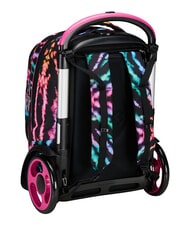 SEVEN MULTI-SHADE GIRL Mochila con carrito de 2 ruedas desmontable negro - Mochilas con ruedas - 9