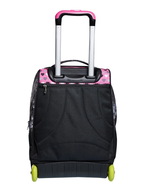 FLYING DREAMS Mochila con carrito de 2 ruedas, fija negro - Mochilas con ruedas