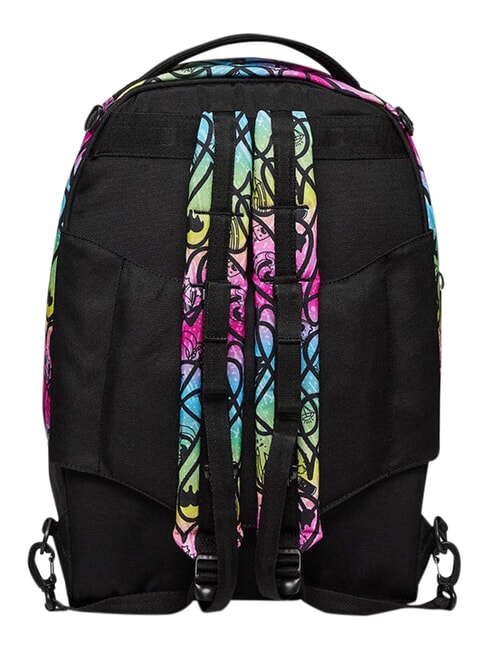 COLOUR EXPRESSION Mochila con carrito de 3 ruedas, desmontable RODAMINA ROJA - Mochilas con ruedas