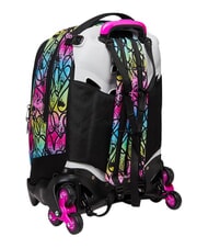 SEVEN COLOUR EXPRESSION Mochila con carrito de 3 ruedas, desmontable RODAMINA ROJA - Mochilas con ruedas - 5