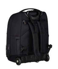 INVICTA NEW WAY Mochila con carrito de 2 ruedas, fija negro - Mochilas con ruedas - 2
