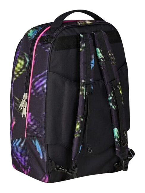 OPTICAL SHADE GIRL Mochila con carrito de 3 ruedas, desmontable negro - Mochilas con ruedas