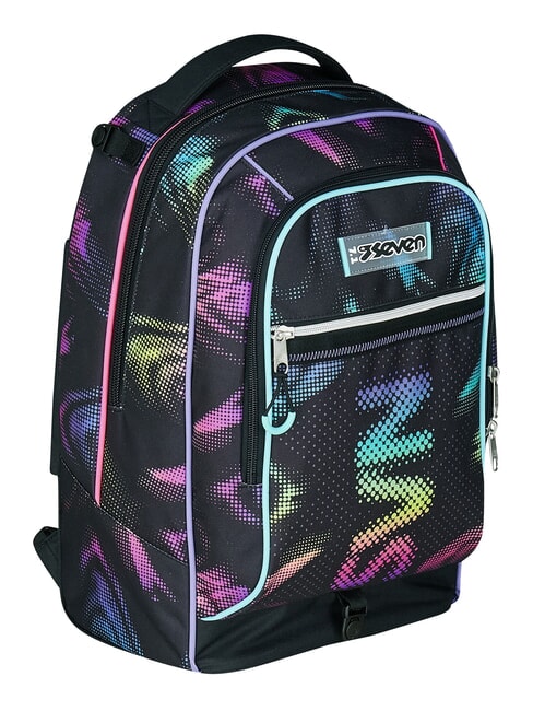 OPTICAL SHADE GIRL Mochila con carrito de 3 ruedas, desmontable negro - Mochilas con ruedas
