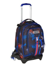 SEVEN OPTICAL SHADE BOY Mochila con carrito de 3 ruedas, desmontable azul reflejo - Mochilas con ruedas - 7