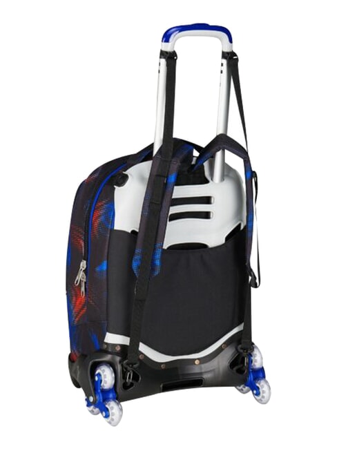 OPTICAL SHADE BOY Mochila con carrito de 3 ruedas, desmontable azul reflejo - Mochilas con ruedas