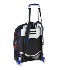 SEVEN OPTICAL SHADE BOY Mochila con carrito de 3 ruedas, desmontable azul reflejo - Mochilas con ruedas - 8