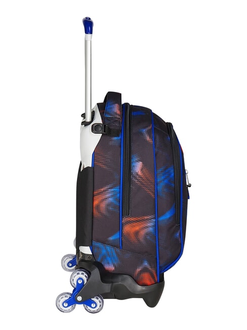OPTICAL SHADE BOY Mochila con carrito de 3 ruedas, desmontable azul reflejo - Mochilas con ruedas