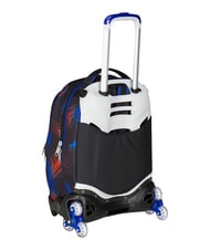 SEVEN OPTICAL SHADE BOY Mochila con carrito de 3 ruedas, desmontable azul reflejo - Mochilas con ruedas - 10