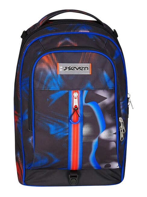 OPTICAL SHADE BOY Mochila con carrito de 3 ruedas, desmontable azul reflejo - Mochilas con ruedas