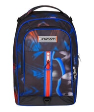 SEVEN OPTICAL SHADE BOY Mochila con carrito de 3 ruedas, desmontable azul reflejo - Mochilas con ruedas - 11