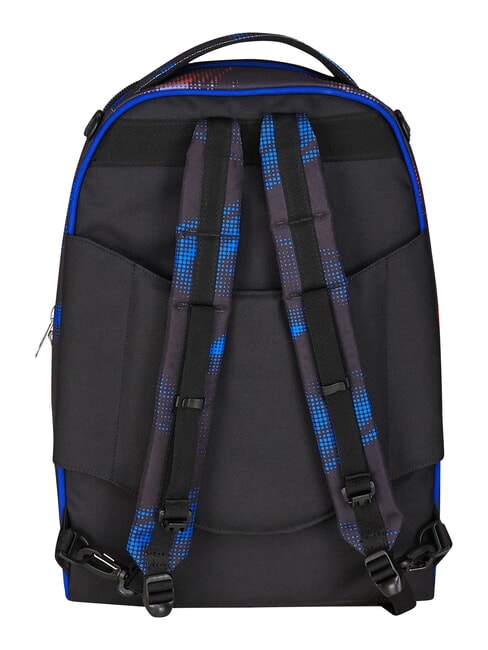 OPTICAL SHADE BOY Mochila con carrito de 3 ruedas, desmontable azul reflejo - Mochilas con ruedas
