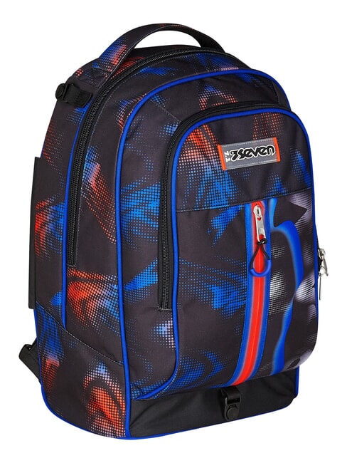 OPTICAL SHADE BOY Mochila con carrito de 3 ruedas, desmontable azul reflejo - Mochilas con ruedas