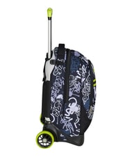 SEVEN NEW TECH BOY Mochila con carrito de 2 ruedas desmontable steelgray - Mochilas con ruedas - 2