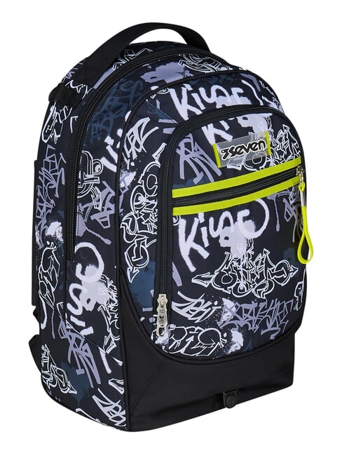 NEW TECH BOY Mochila con carrito de 2 ruedas desmontable steelgray - Mochilas con ruedas