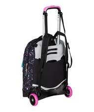 SEVEN NEW TECH GIRL Mochila con carrito de 2 ruedas desmontable negro - Mochilas con ruedas - 4