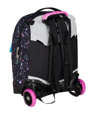 SEVEN NEW TECH GIRL Mochila con carrito de 2 ruedas desmontable negro - Mochilas con ruedas - 6