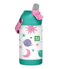 SJGANG SJ Botella de agua con tap&oacute;n con forma Rosa - Botellas t&eacute;rmicas - 2