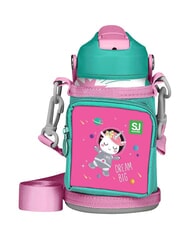 SJGANG SJ Botella de agua con tap&oacute;n con forma Rosa - Botellas t&eacute;rmicas - 3