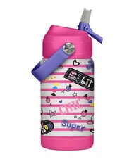 SJGANG SJ Botella de agua con tap&oacute;n con forma lavanda inglesa - Botellas t&eacute;rmicas - 2
