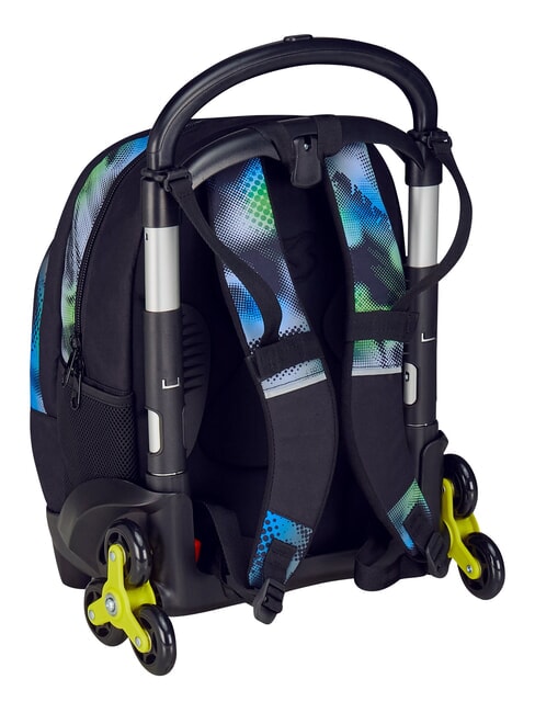 WRITE DOWN Mochila con carrito de 3 ruedas, desmontable metal - Mochilas con ruedas
