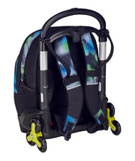 SEVEN WRITE DOWN Mochila con carrito de 3 ruedas, desmontable metal - Mochilas con ruedas - 7