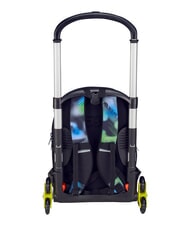 SEVEN WRITE DOWN Mochila con carrito de 3 ruedas, desmontable metal - Mochilas con ruedas - 4