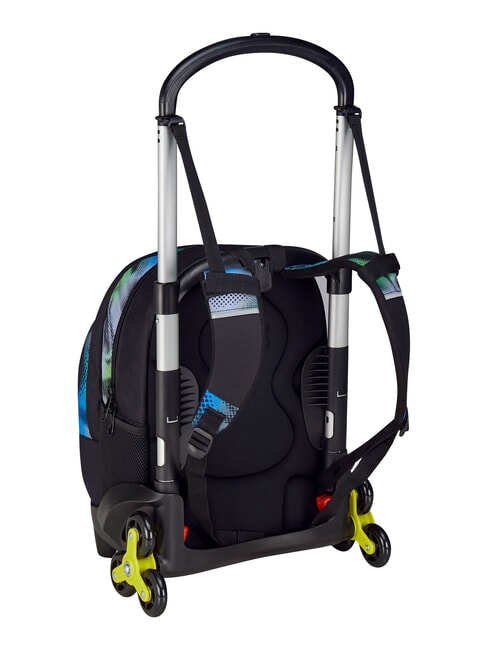 WRITE DOWN Mochila con carrito de 3 ruedas, desmontable metal - Mochilas con ruedas