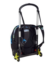 SEVEN WRITE DOWN Mochila con carrito de 3 ruedas, desmontable metal - Mochilas con ruedas - 11