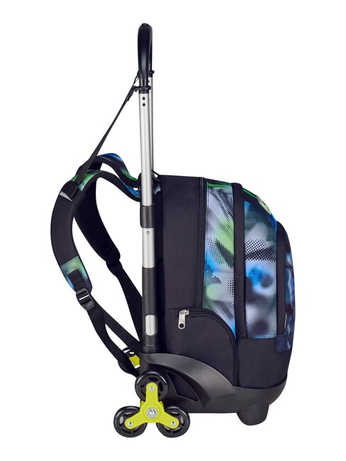 WRITE DOWN Mochila con carrito de 3 ruedas, desmontable metal - Mochilas con ruedas