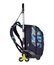 SEVEN WRITE DOWN Mochila con carrito de 3 ruedas, desmontable metal - Mochilas con ruedas - 2