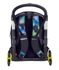 SEVEN WRITE DOWN Mochila con carrito de 3 ruedas, desmontable metal - Mochilas con ruedas - 14