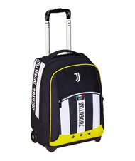 JUVENTUS MAGIC GOAL Mochila con ruedas Juventus, 2 ruedas, fija RAYA NEGRO / BLANCO - Mochilas con ruedas - 3