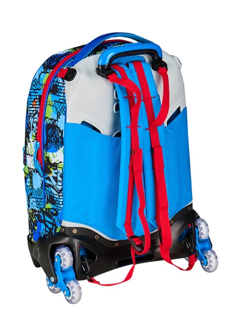 FANTASYS BOY Mochila con carrito de 3 ruedas, desmontable Pineneedle - Mochilas con ruedas