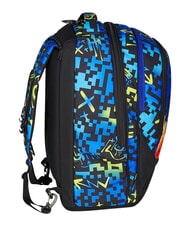 SEVEN SCRIBBLED FLAME Mochila con carrito de 2 ruedas desmontable Pineneedle - Mochilas con ruedas - 5