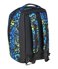 SEVEN SCRIBBLED FLAME Mochila con carrito de 2 ruedas desmontable Pineneedle - Mochilas con ruedas - 6