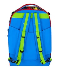 SJGANG GAME-LED Mochila con carrito de 3 ruedas, desmontable Rojo fuego - Mochilas con ruedas - 10