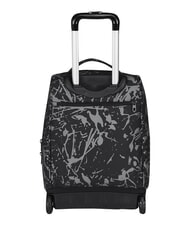 INVICTA FANTASY GRS Mochila con carrito de 2 ruedas, fija goteo negro - Mochilas con ruedas - 3