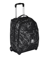INVICTA FANTASY GRS Mochila con carrito de 2 ruedas, fija goteo negro - Mochilas con ruedas - 4